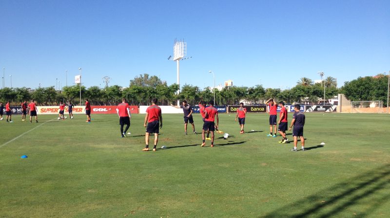 Προπόνηση στη Βαλένθια