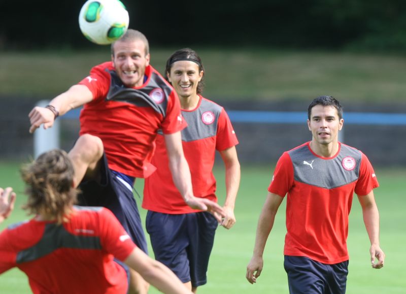 Ασκήσεις πριν το ματς