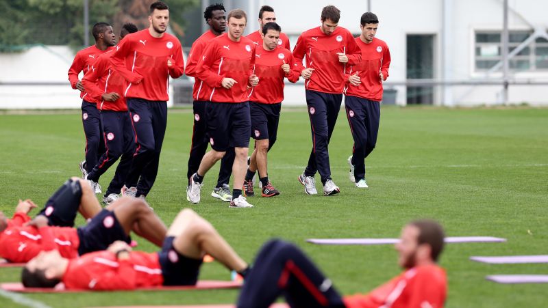 Η πρώτη προπόνηση της εβδομάδος