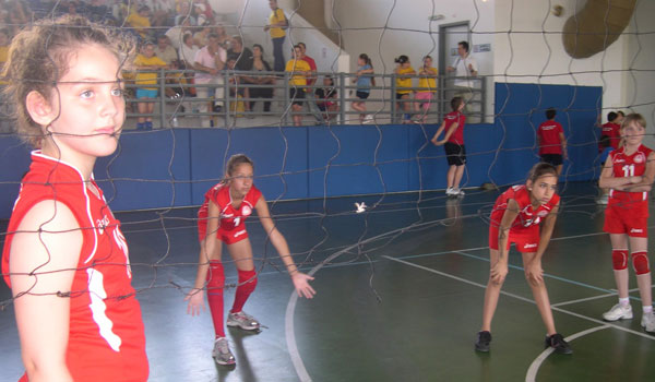 Συνεχίστηκαν οι αγώνες των μικρών του βόλεϊ
