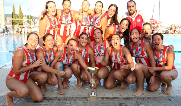 Πρωταθλήτριες Ελλάδας οι νεάνιδες του πόλο