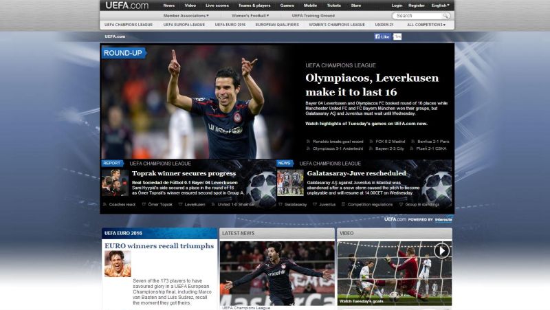 Πρώτο θέμα στην UEFA ο Θρύλος!