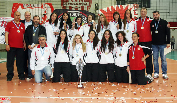 Η στέψη των νταμπλούχων Ελλάδας