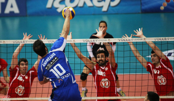 Ολυμπιακός – Ηρακλής 3-0 σετ