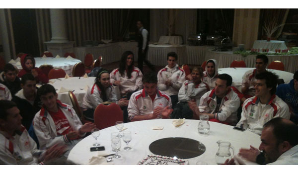 Η πρωτοχρονιάτικη πίτα του κολυμβητικού τμήματος