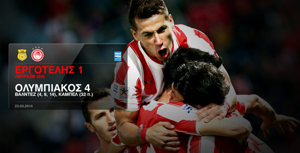 Ergotelis – Olympiacos 1-4