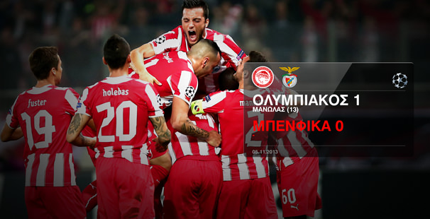 Olympiacos – Benfica 1-0