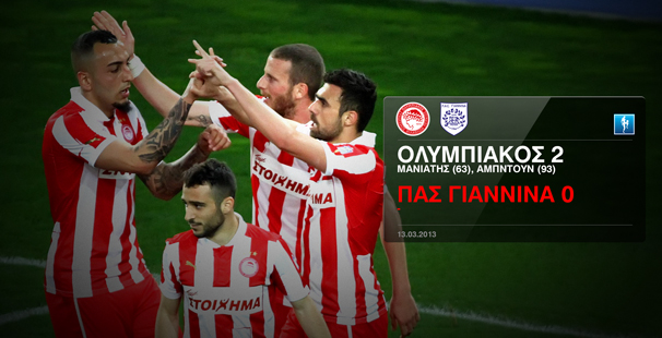 Olympiacos – PAS Gianina 2-0