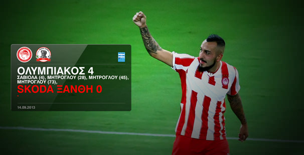 Olympiacos – Xanthi 4-0