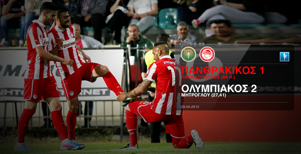 Panthrakikos – Olympiacos 1-2