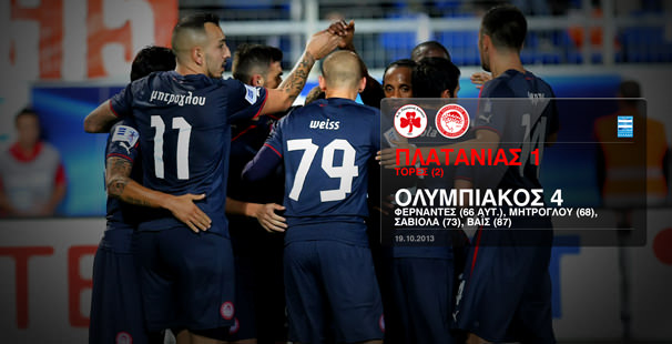 Platanias – Olympiacos 1-4