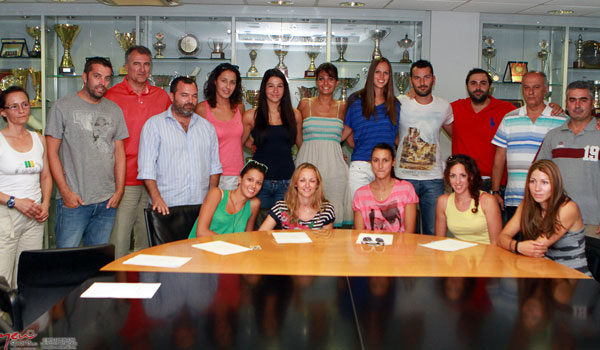 Η πρώτη συγκέντρωση της ομάδας βόλεϊ γυναικών