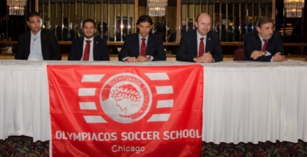 The official onset of the Olympiacos’ Academy and Schools of football branch in Chicago