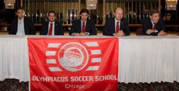 The official onset of the Olympiacos’ Academy and Schools of football branch in Chicago