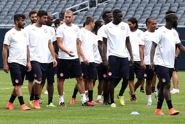 Training at the Soldier Field!