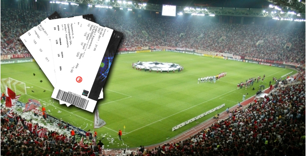 Las entradas para el partido OLYMPIACOS – ARSENAL