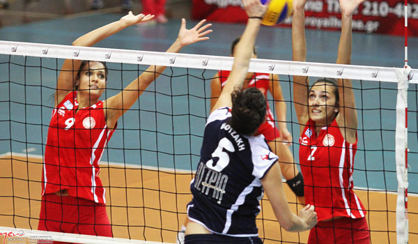 Ολυμπιακός – Τράχωνες 3-0 σετ