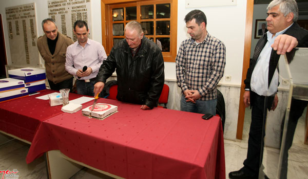 H πρωτοχρονιάτικη πίτα της Ακαδημίας Βόλεϊ