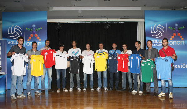 Η εκδήλωση της κλήρωσης του πρωταθλήματος Volleyleague 2011-2012