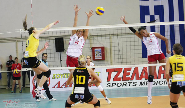 ΑΕΚ – Ολυμπιακος 3-1 σετ