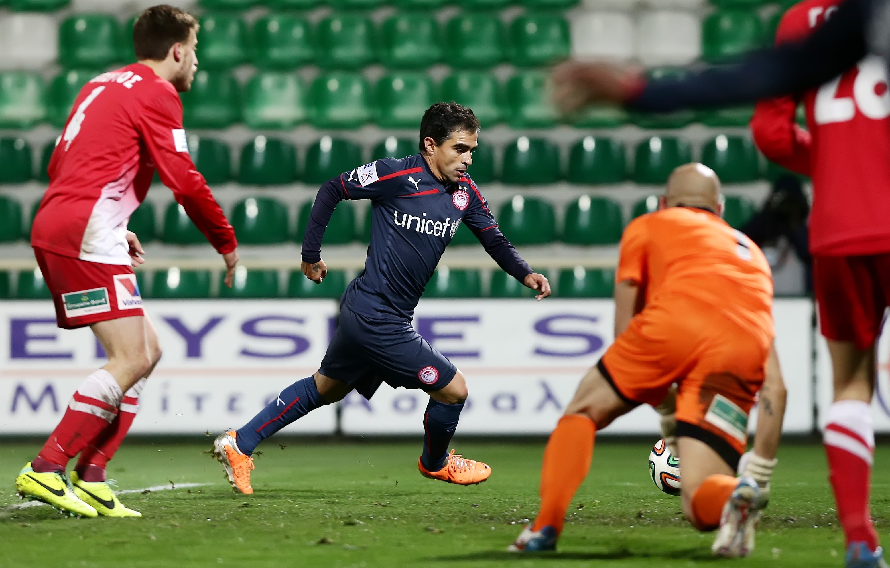 Ιστορία αγώνων Α.Ο. Ξάνθη – Ολυμπιακός