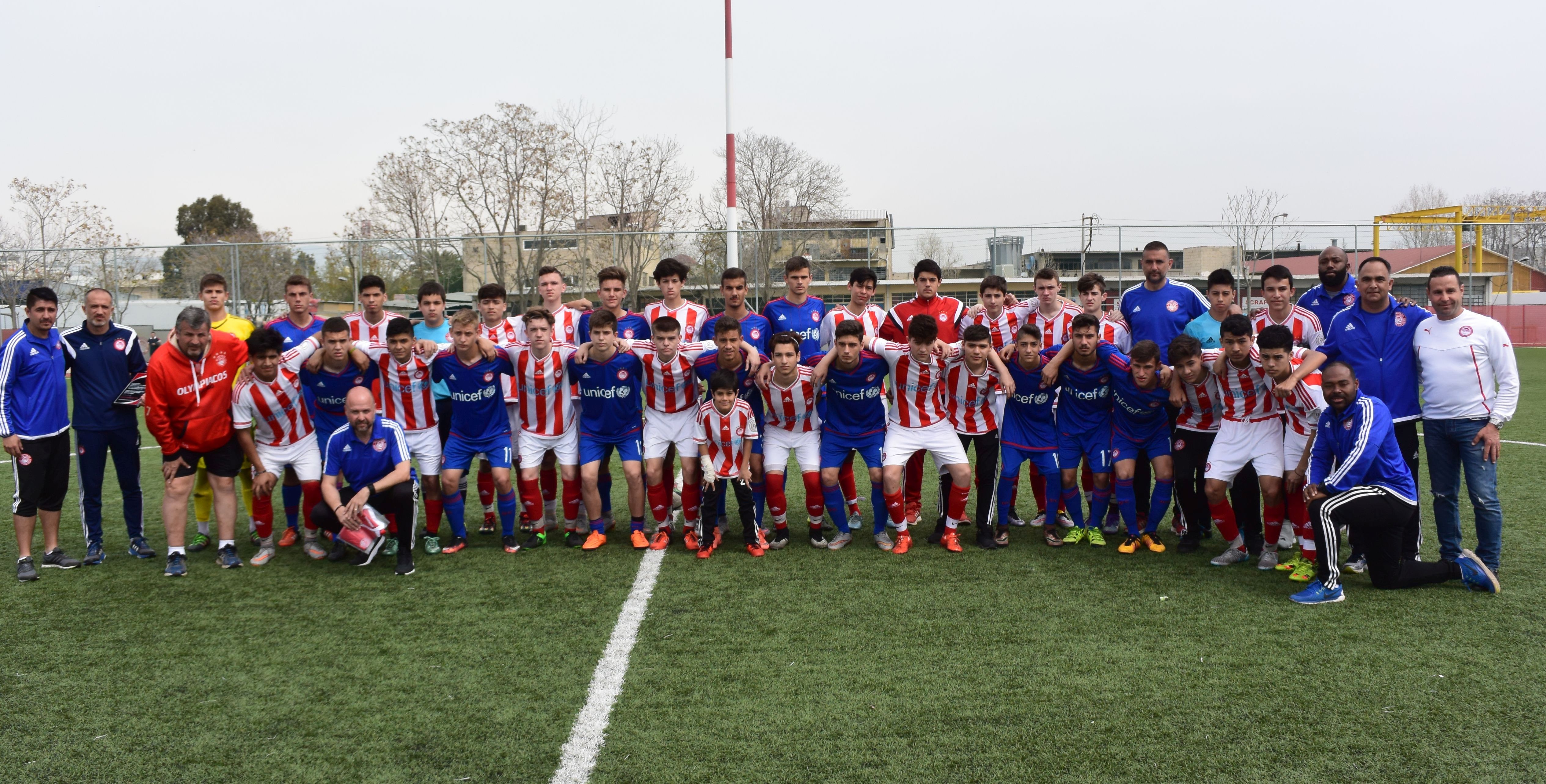 Φιλικό της Κ-17 με τη Σχολή Σικάγο!