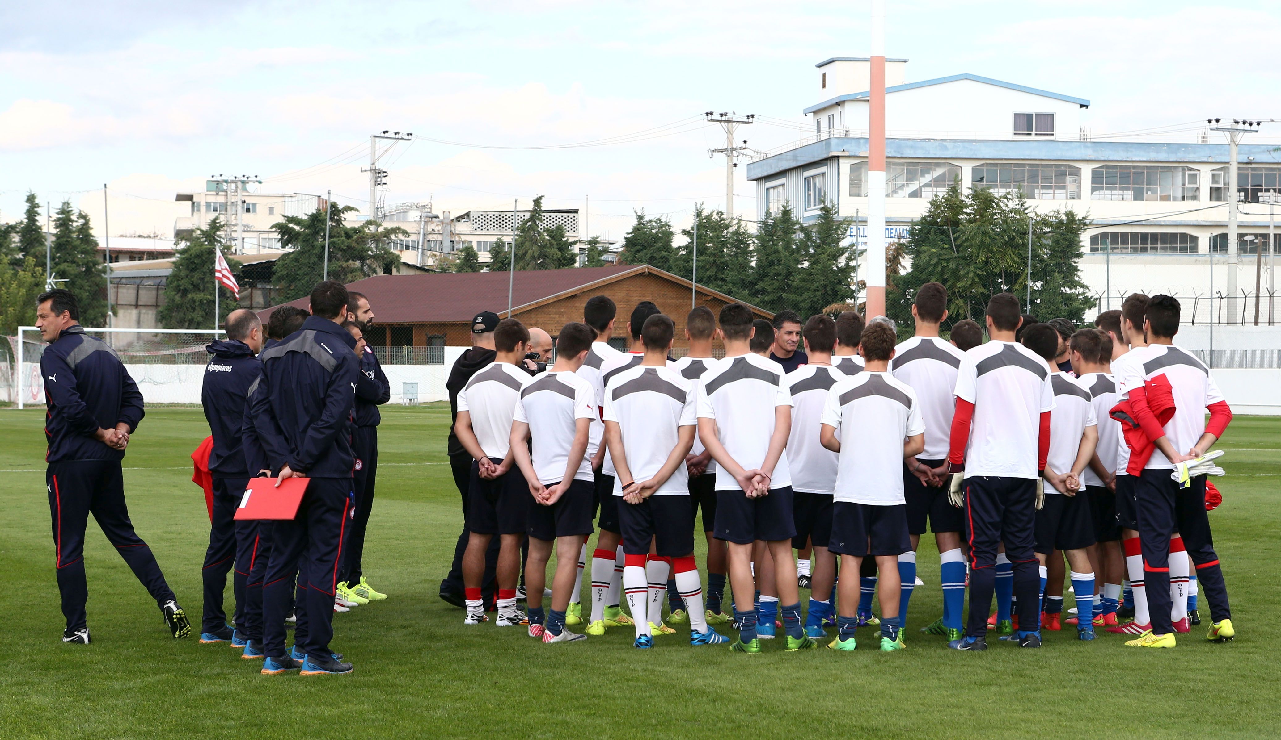 Προπόνηση του Elite Group της Ακαδημίας υπό τον κ. Μίτσελ