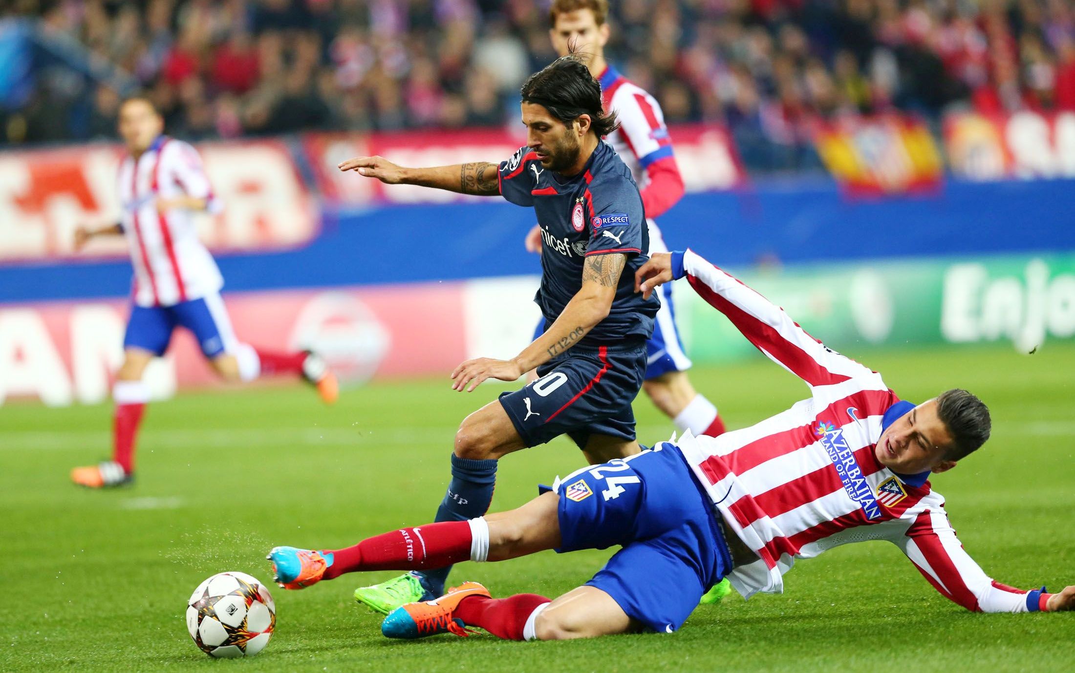 Olympiacos is defeated in Madrid