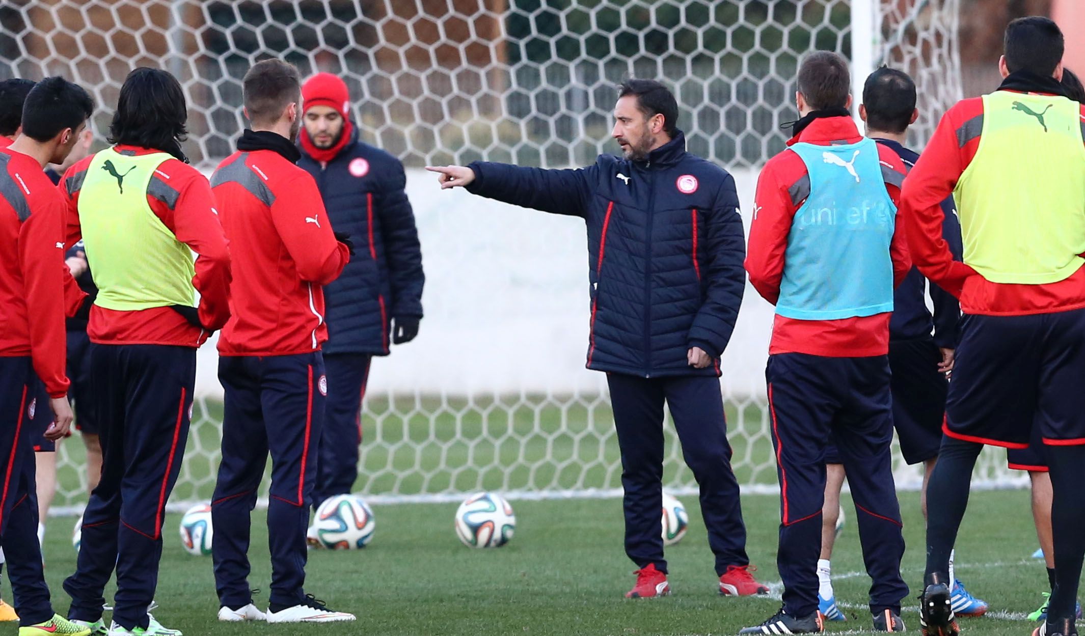 Η πρώτη προπόνηση με τον κ. Περέιρα