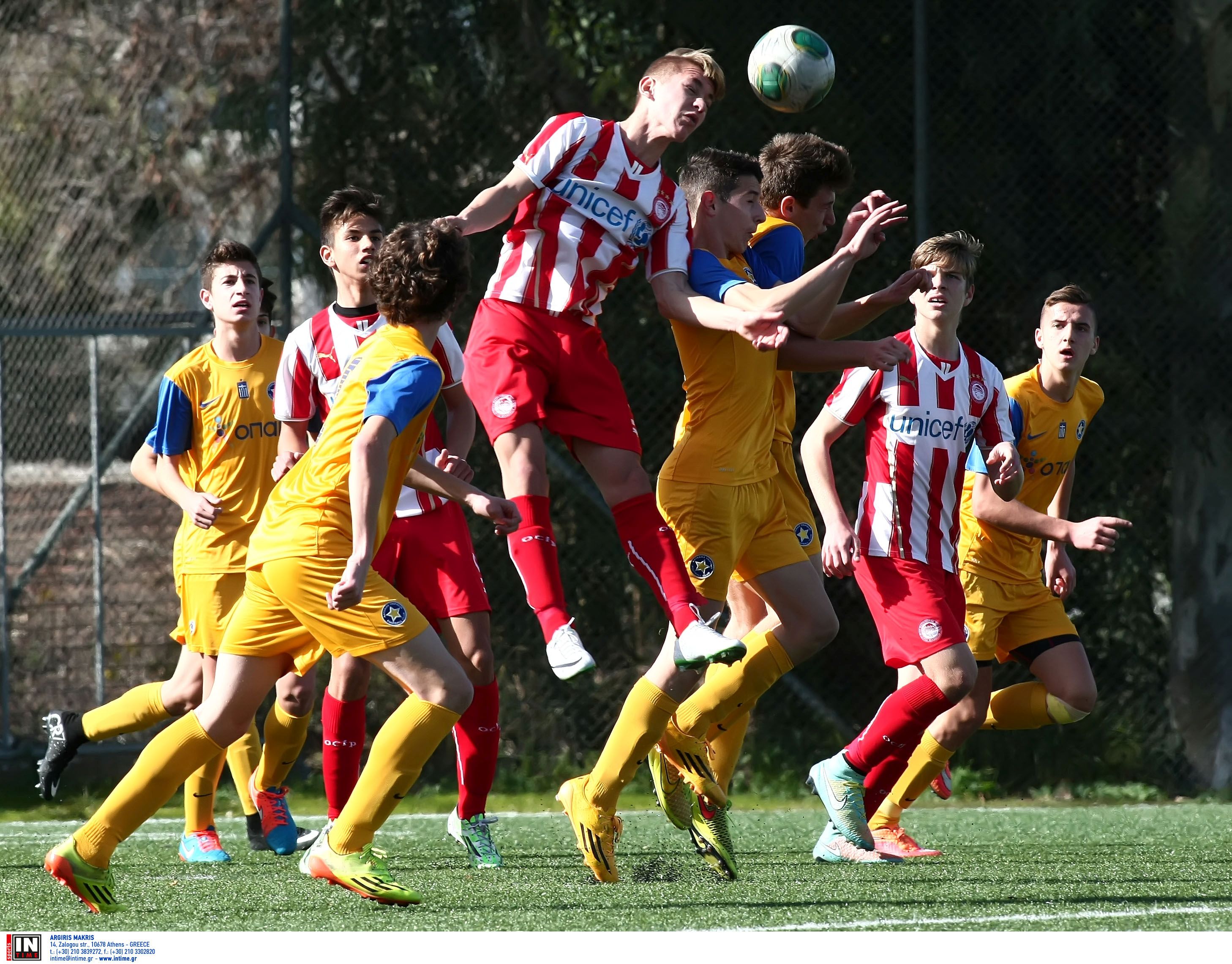 Κ15: Ολυμπιακός-Αστέρας Τρίπολης 0-0