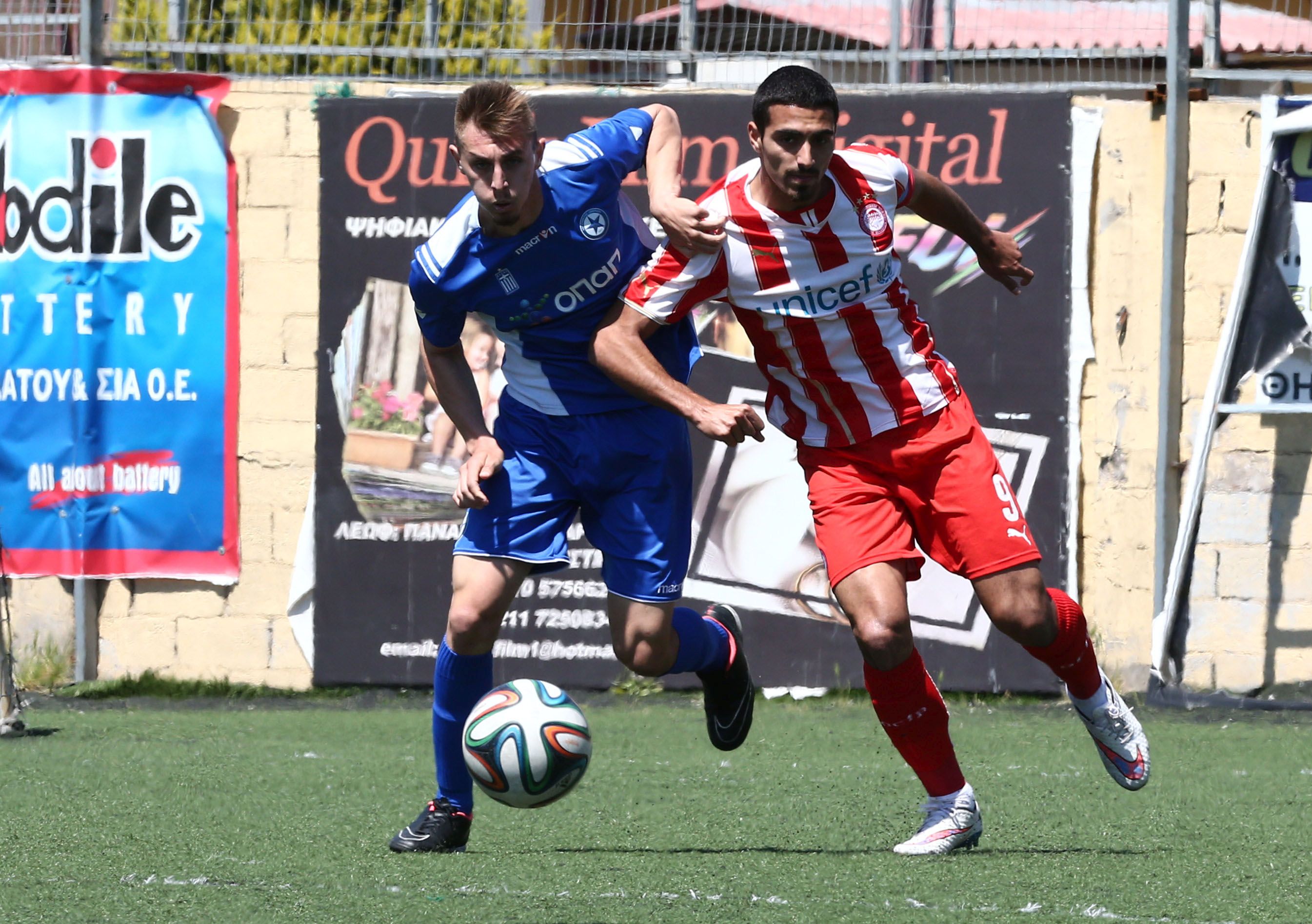 Κ-20: Ατρόμητος-Ολυμπιακός 1-2