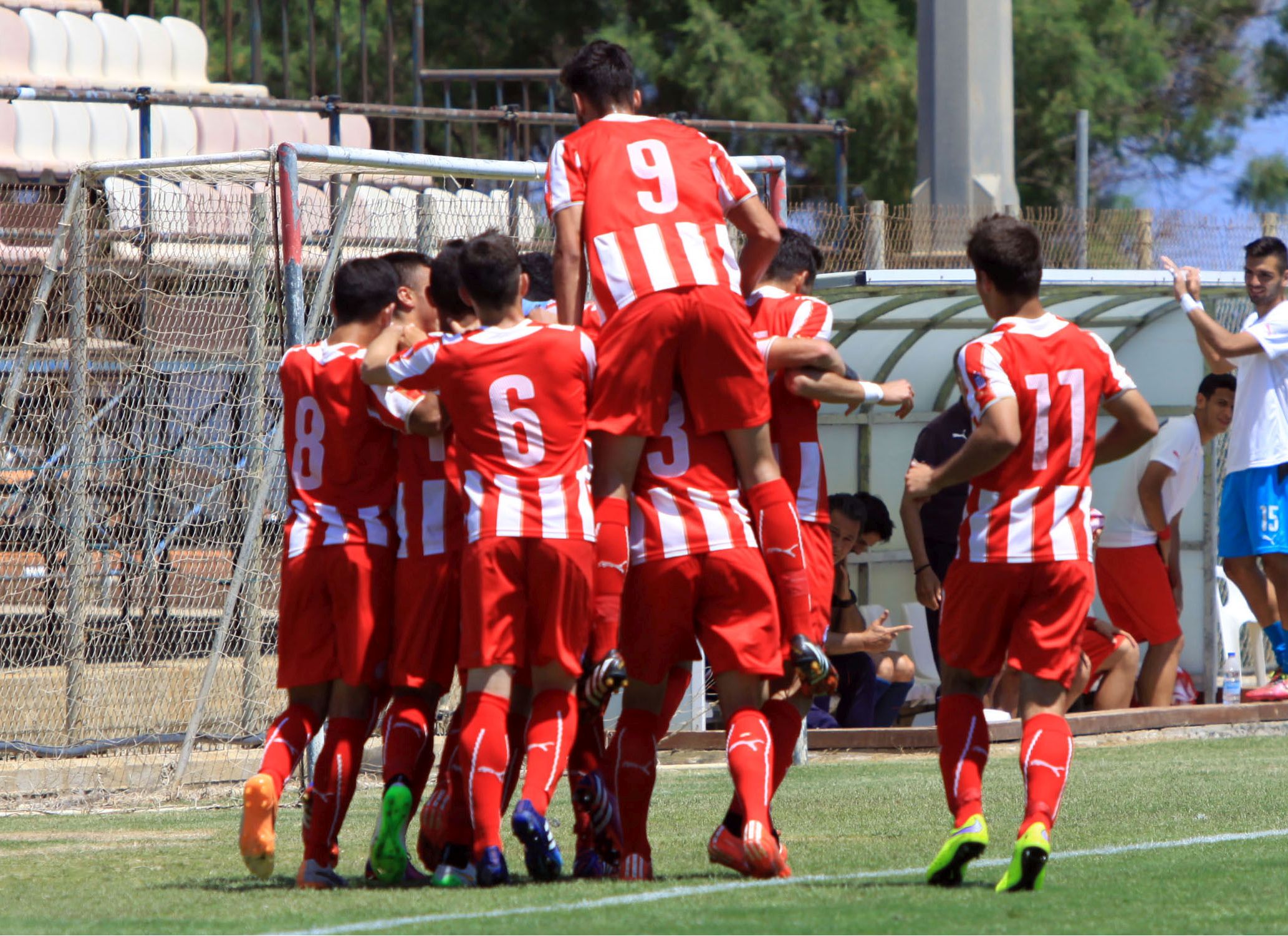 Κ-20: Ολυμπιακός-Μακάμπι 0-2
