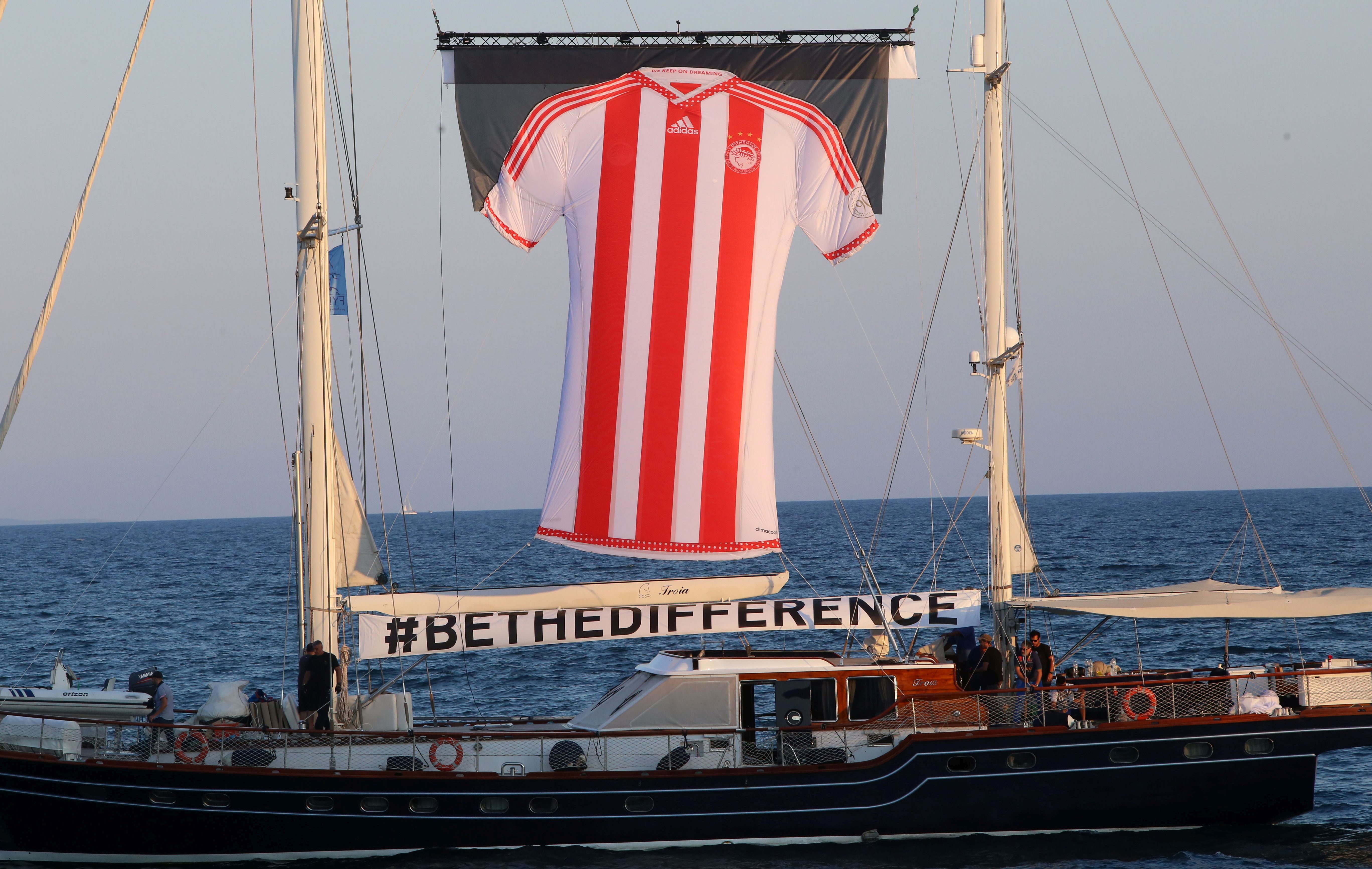 Ολυμπιακός και adidas στον Ιστιοπλοϊκό, στον Πειραιά!