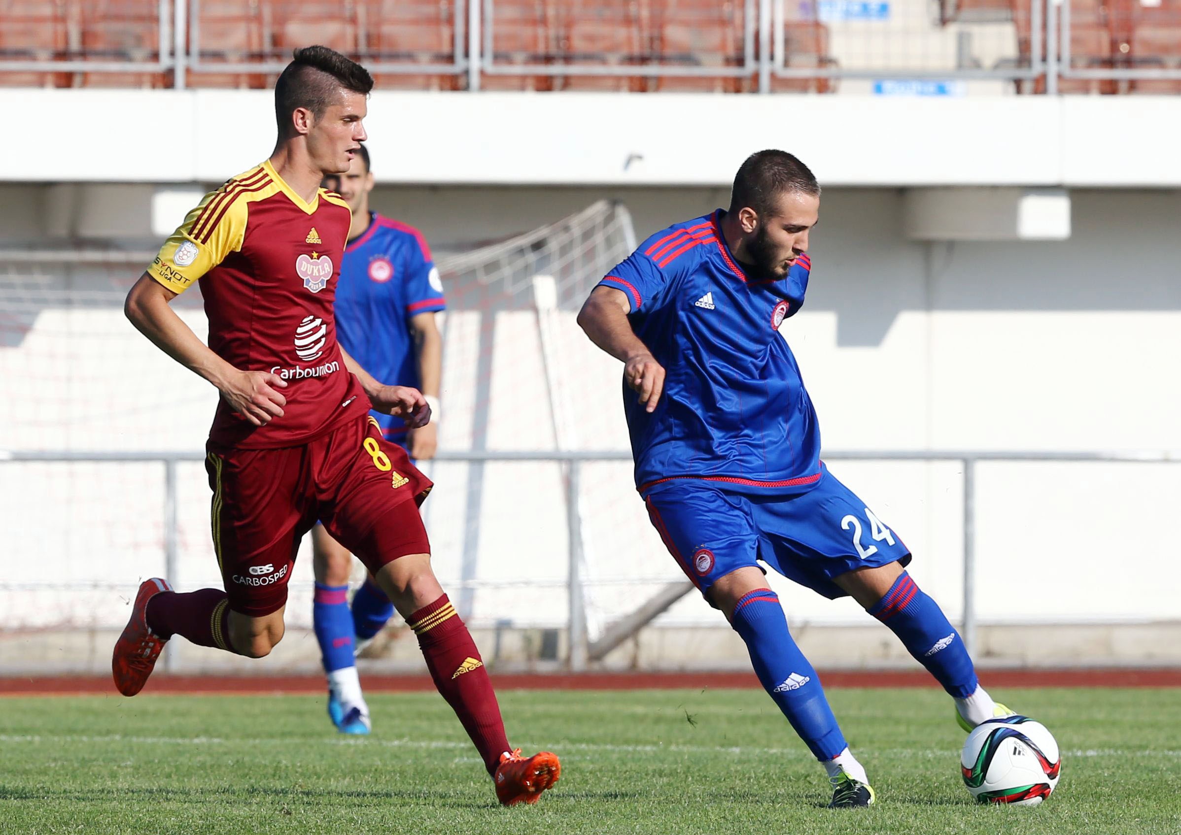 Ντούκλα Πράγας – Ολυμπιακός 1-0