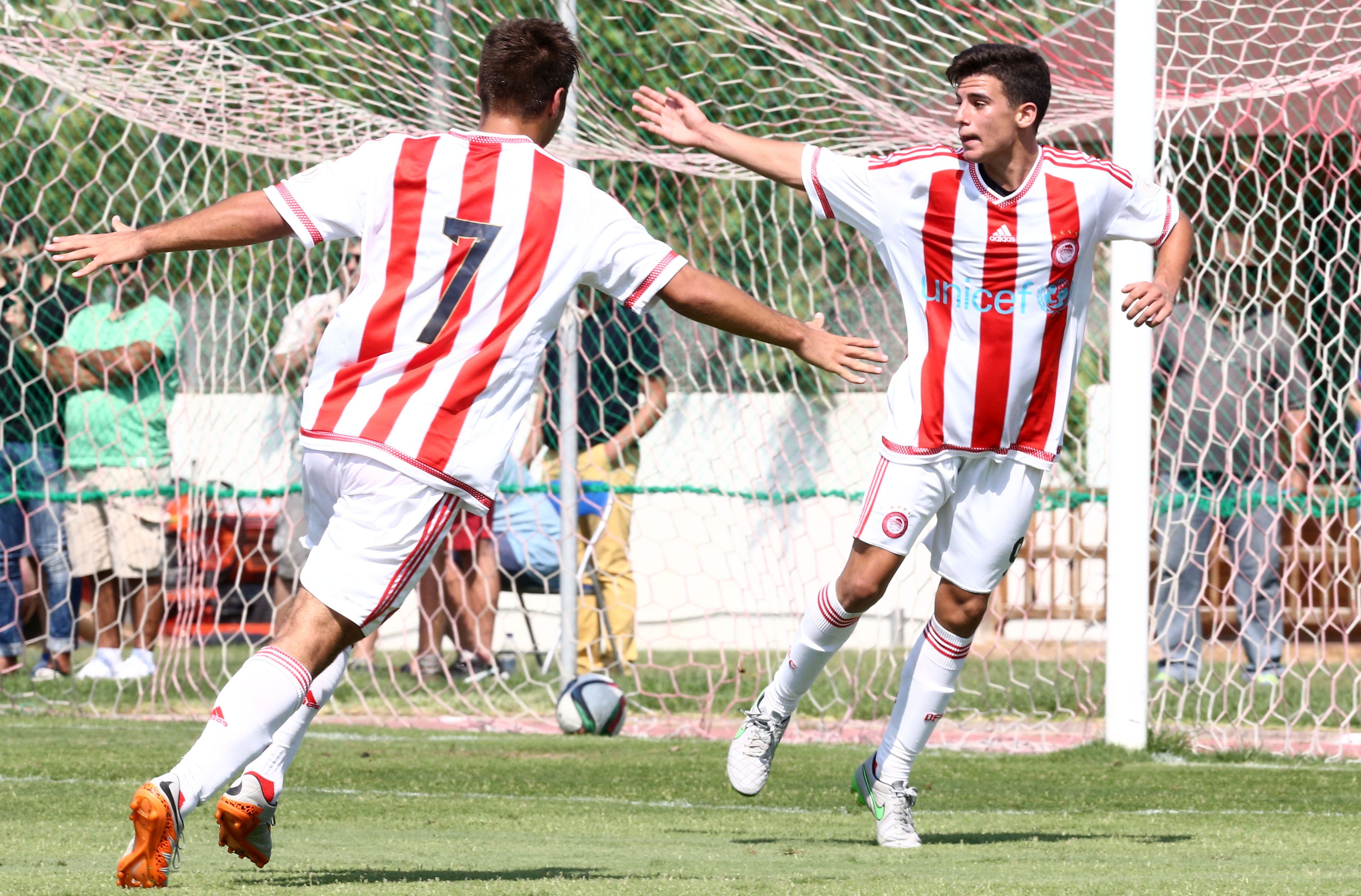 Κ-20: Ολυμπιακός-Πλατανιάς 7-0