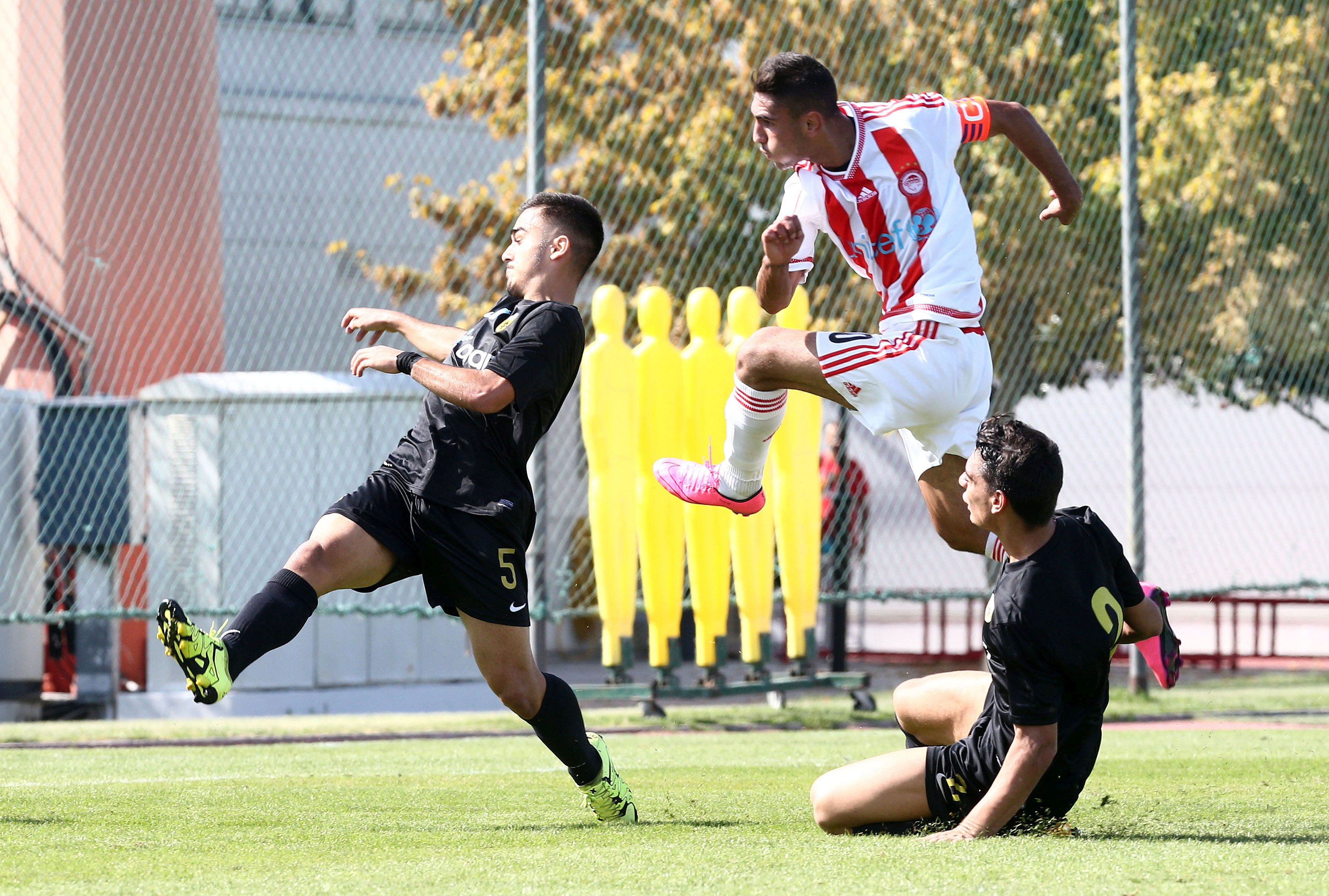 Κ-20: Ολυμπιακός-ΑΕΚ 4-1