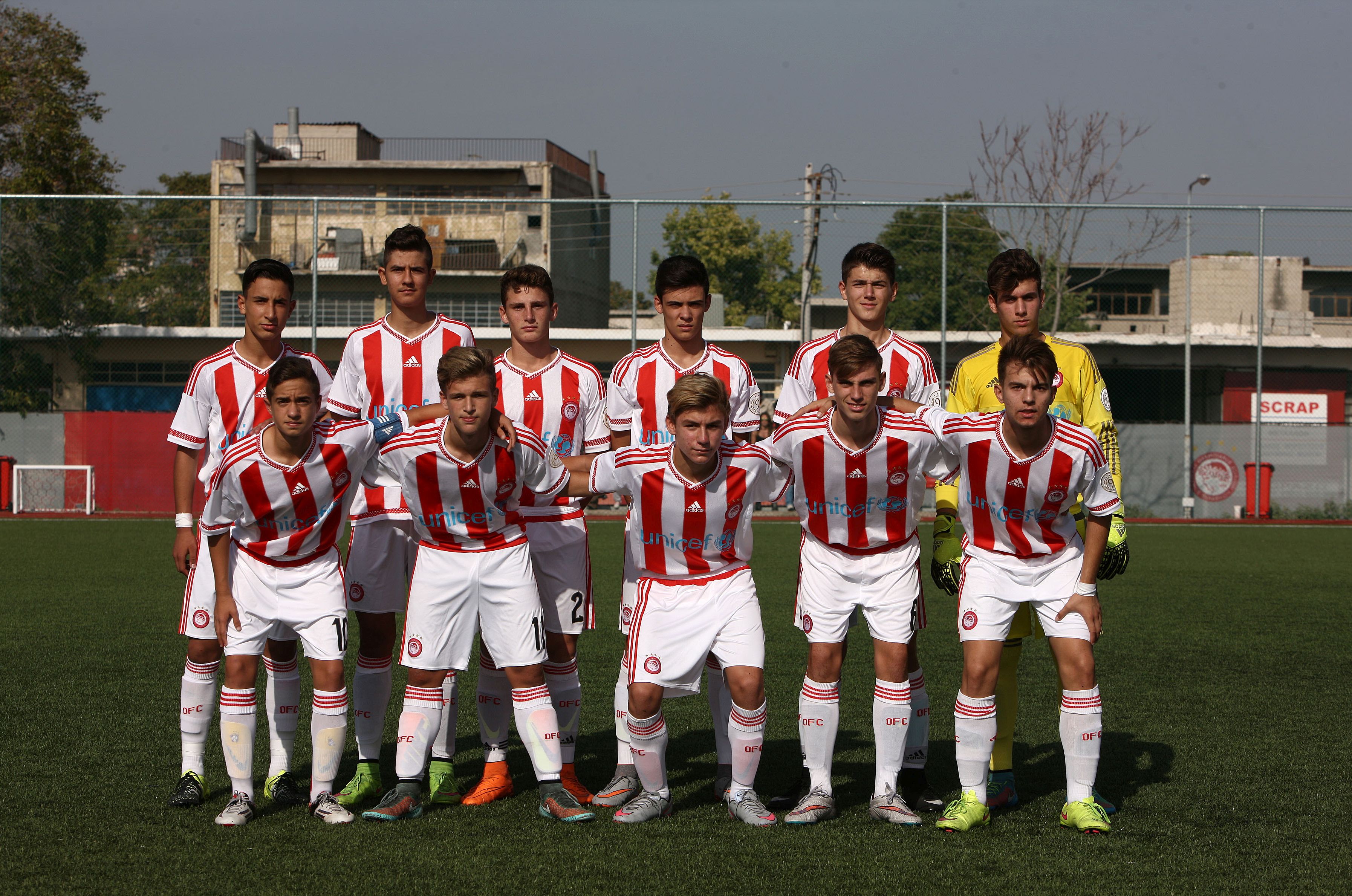 Κ15: Ολυμπιακός-Πλατανιάς 8-0