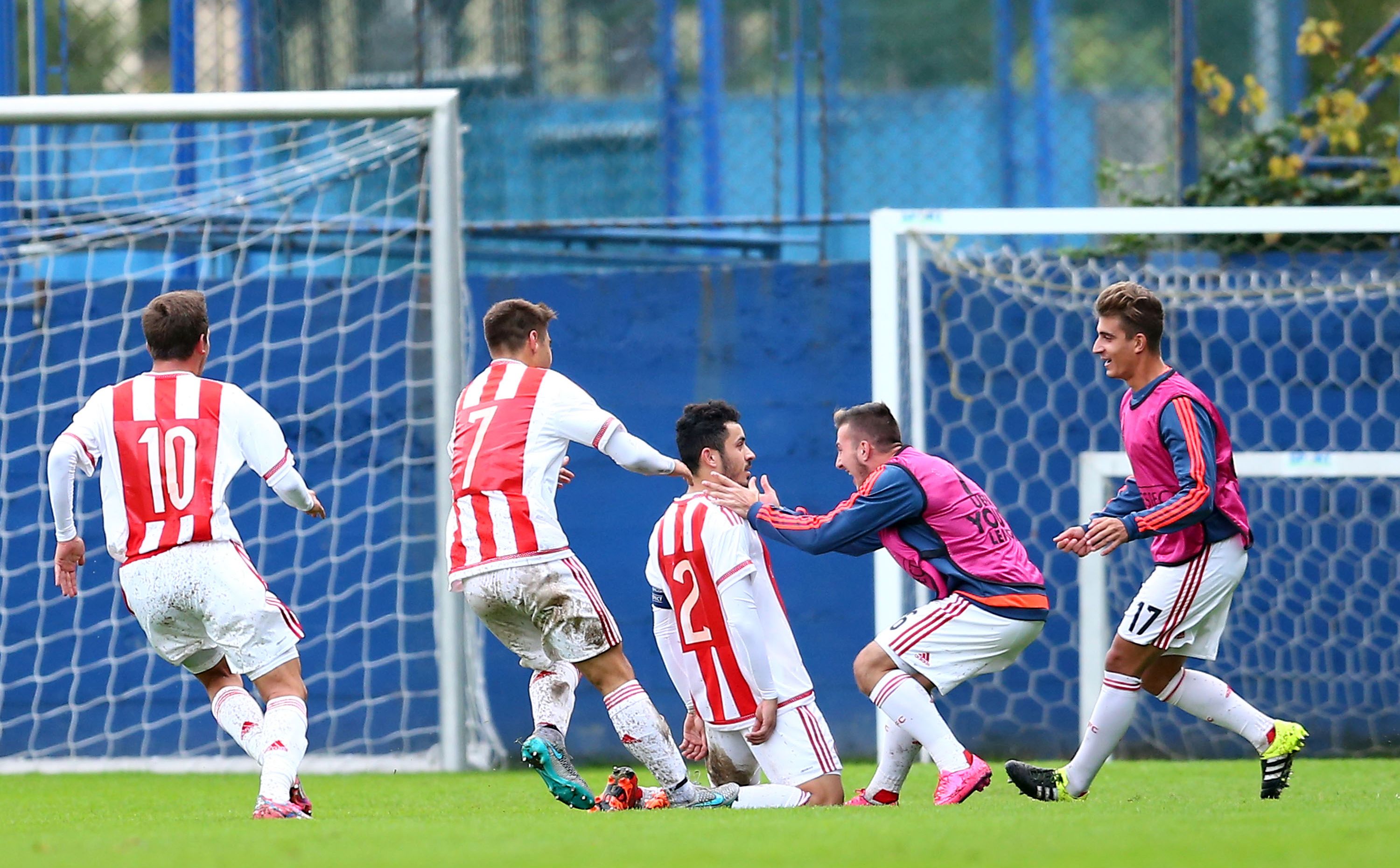 UEFA Youth League: Ντιναμό Ζάγκρεμπ-Ολυμπιακός 2-2