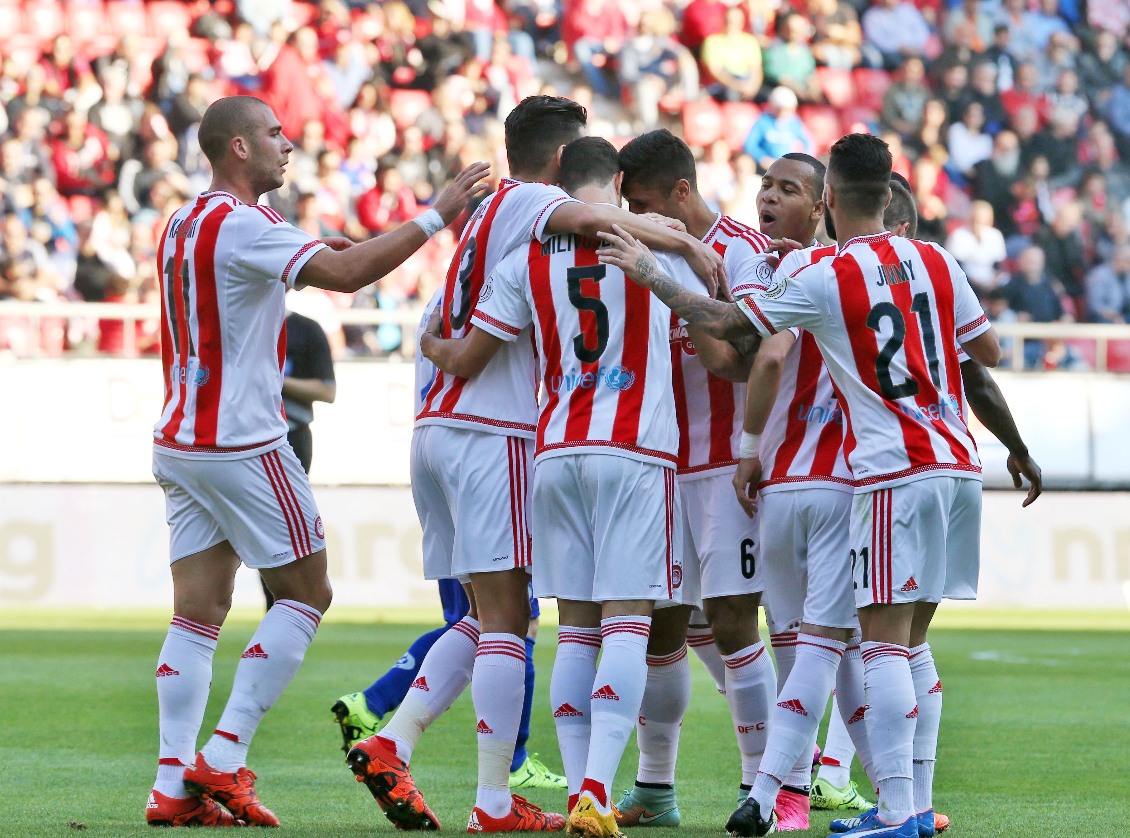 Ιστορία αναμετρήσεων Παναιγιάλειος – Ολυμπιακός