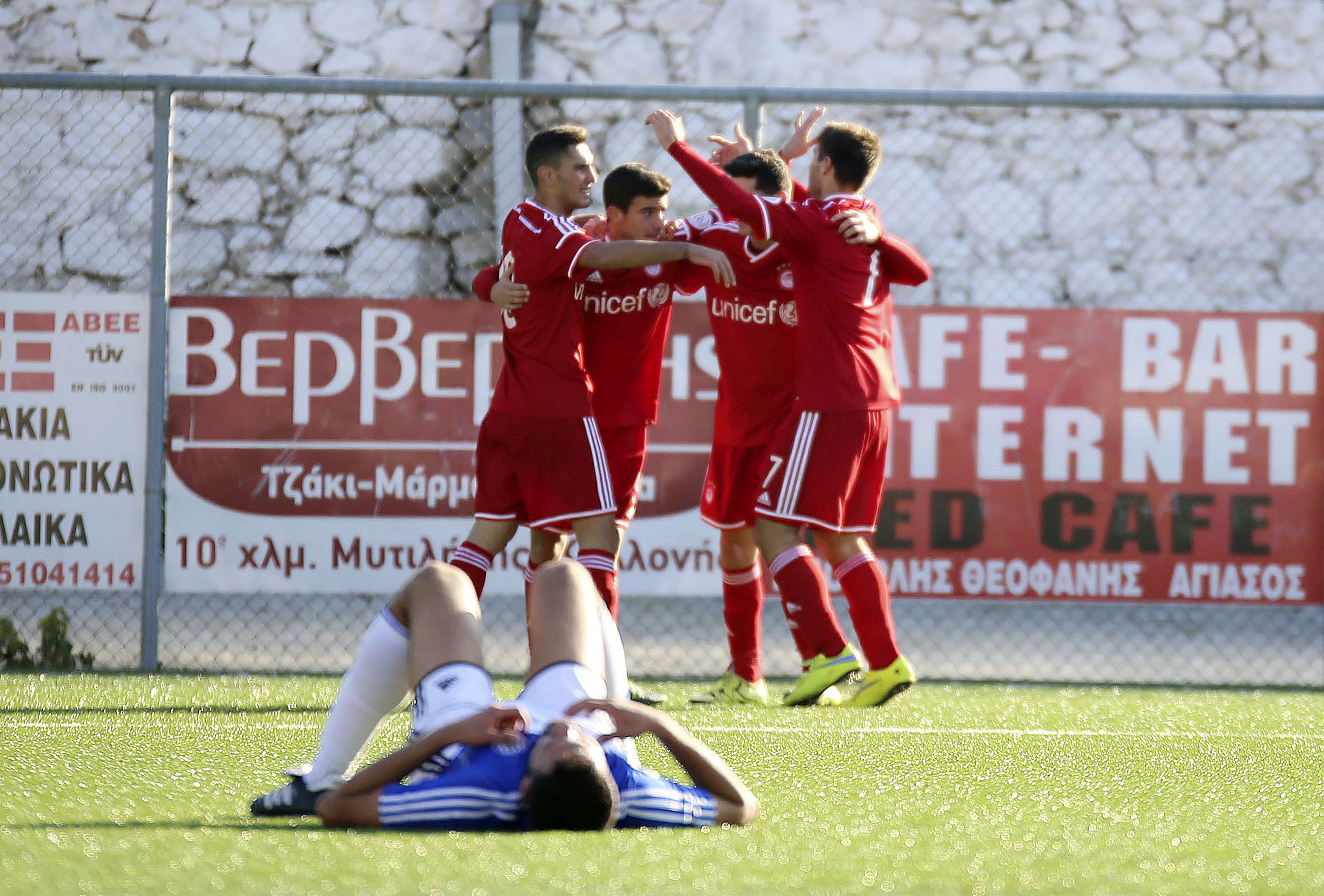 Κ-20: Καλλονή-Ολυμπιακός 0-5