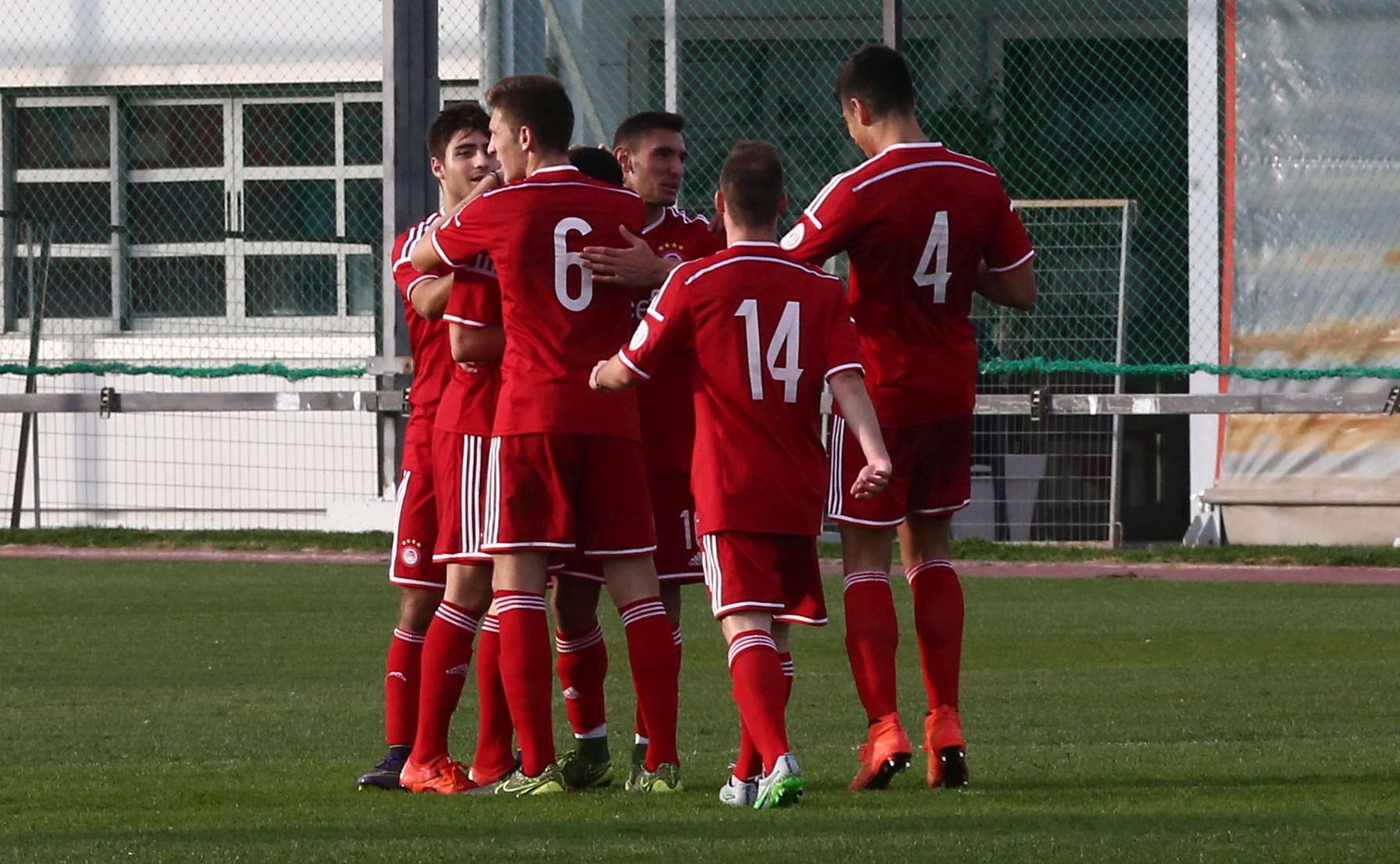 Κ-20: Ολυμπιακός-Λεβαδειακός 7-0