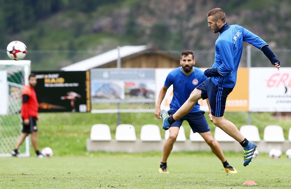 Προπόνηση πριν το φιλικό