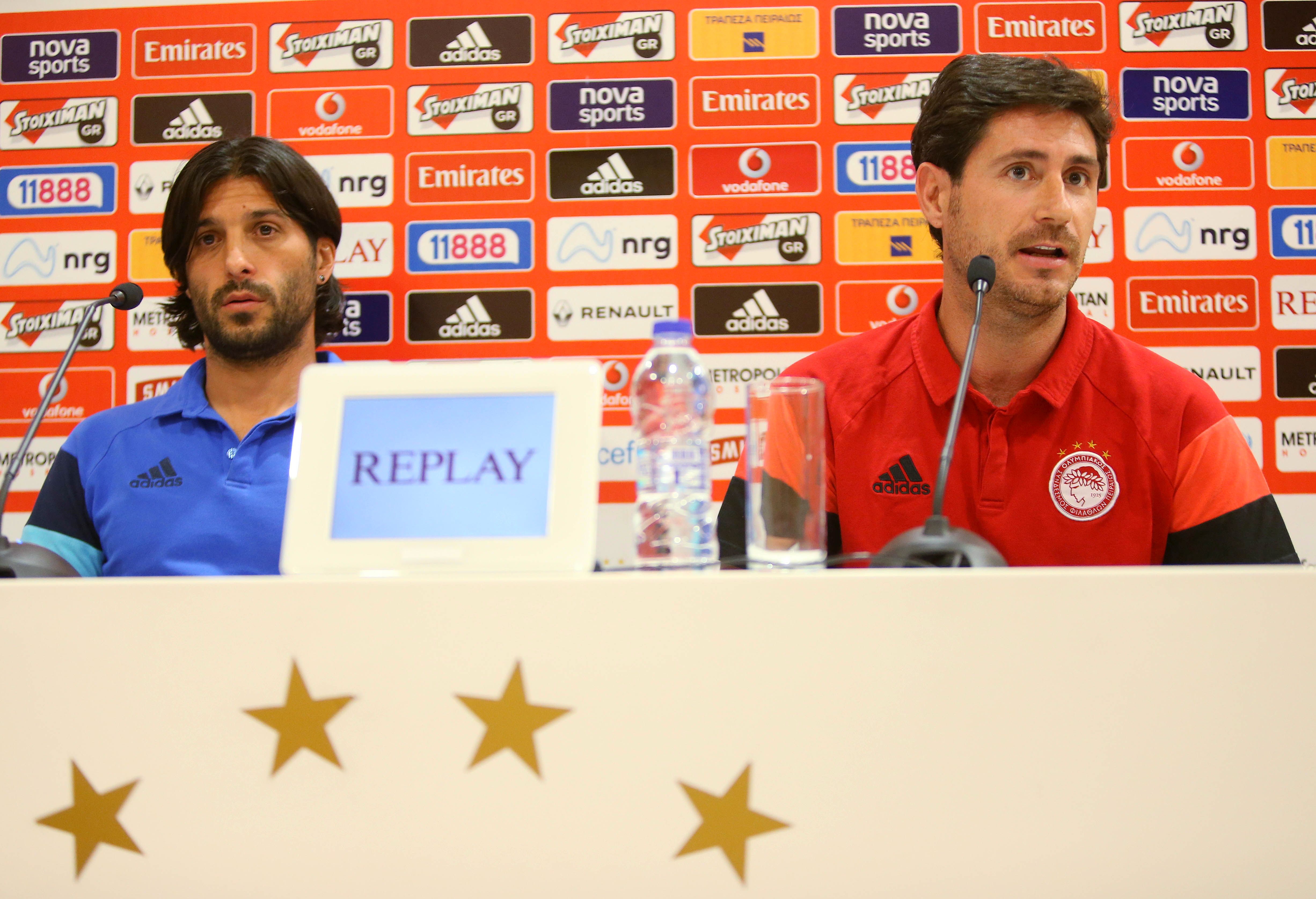 Rueda de prensa antes del partido frente al Hapoel Beer Sheva