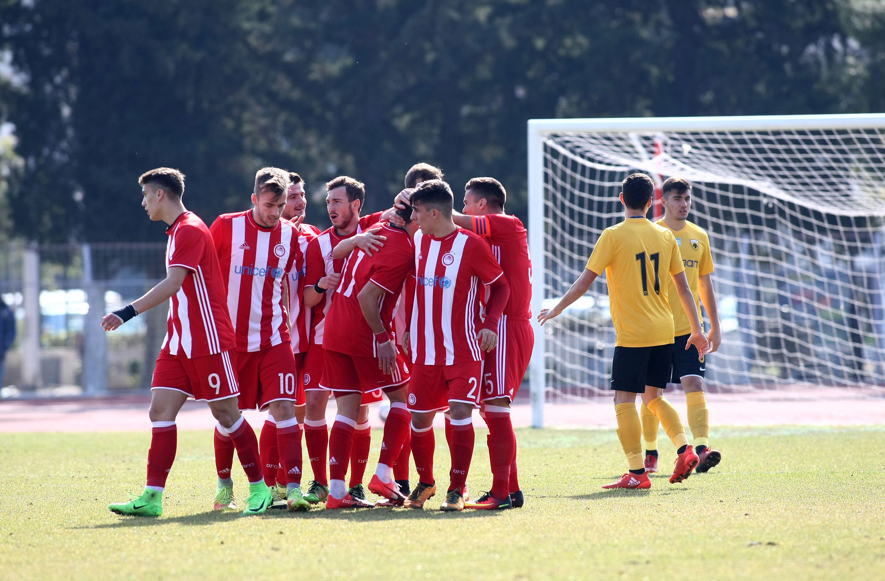 Κ-20: ΑΕΚ-Ολυμπιακός 1-1