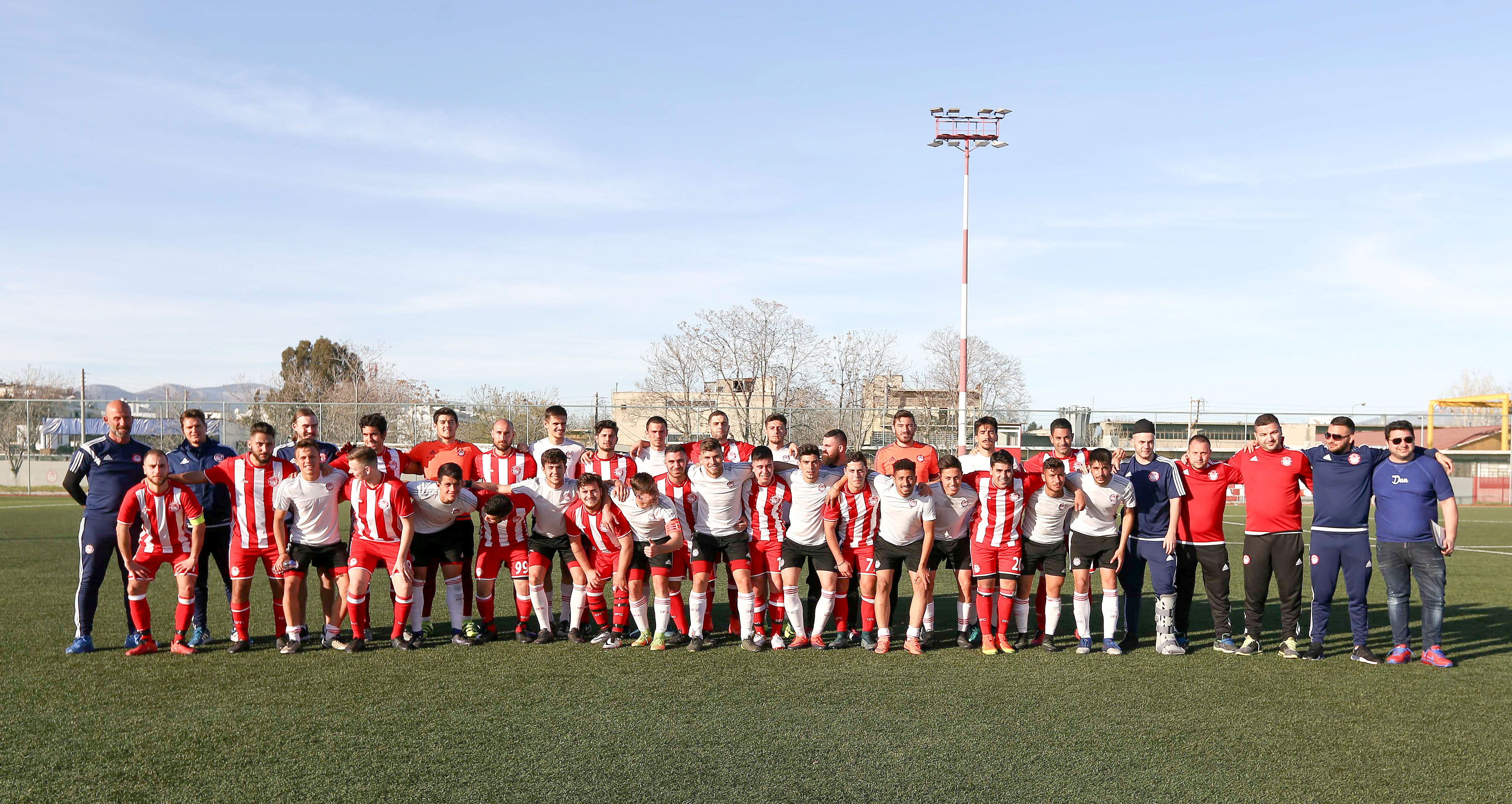 Φιλική νίκη των Νέων επί του Ολυμπιακού Στοκχόλμης