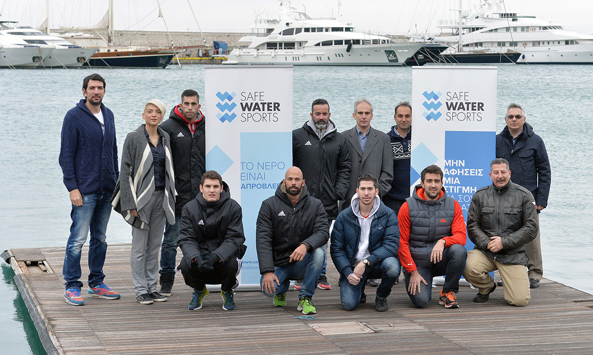 O Ολυμπιακός υποστηρίζει την πρωτοβουλία Safe Water Sports