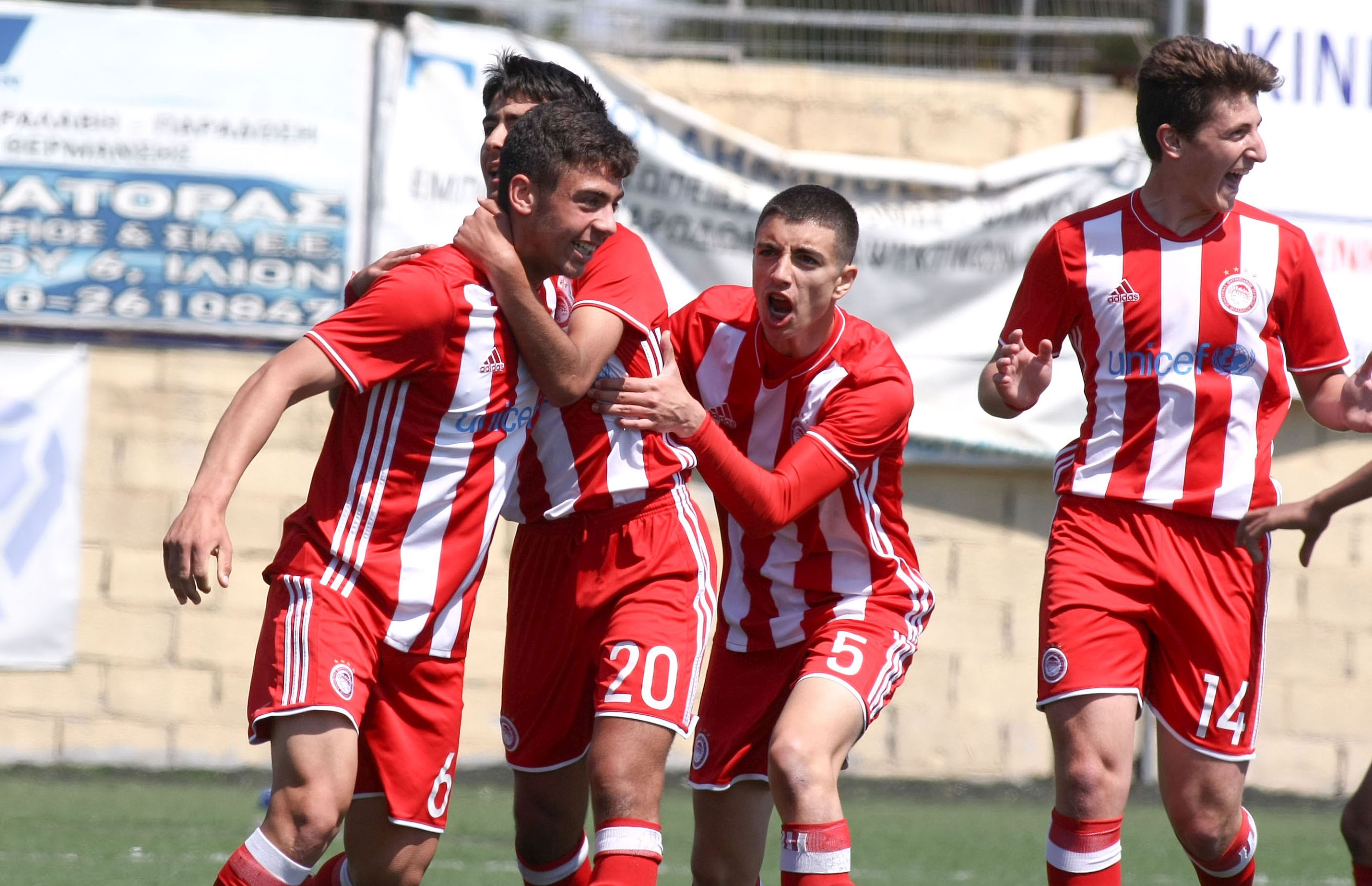 Κ-15: Ολυμπιακός-Πλατανιάς 2-0