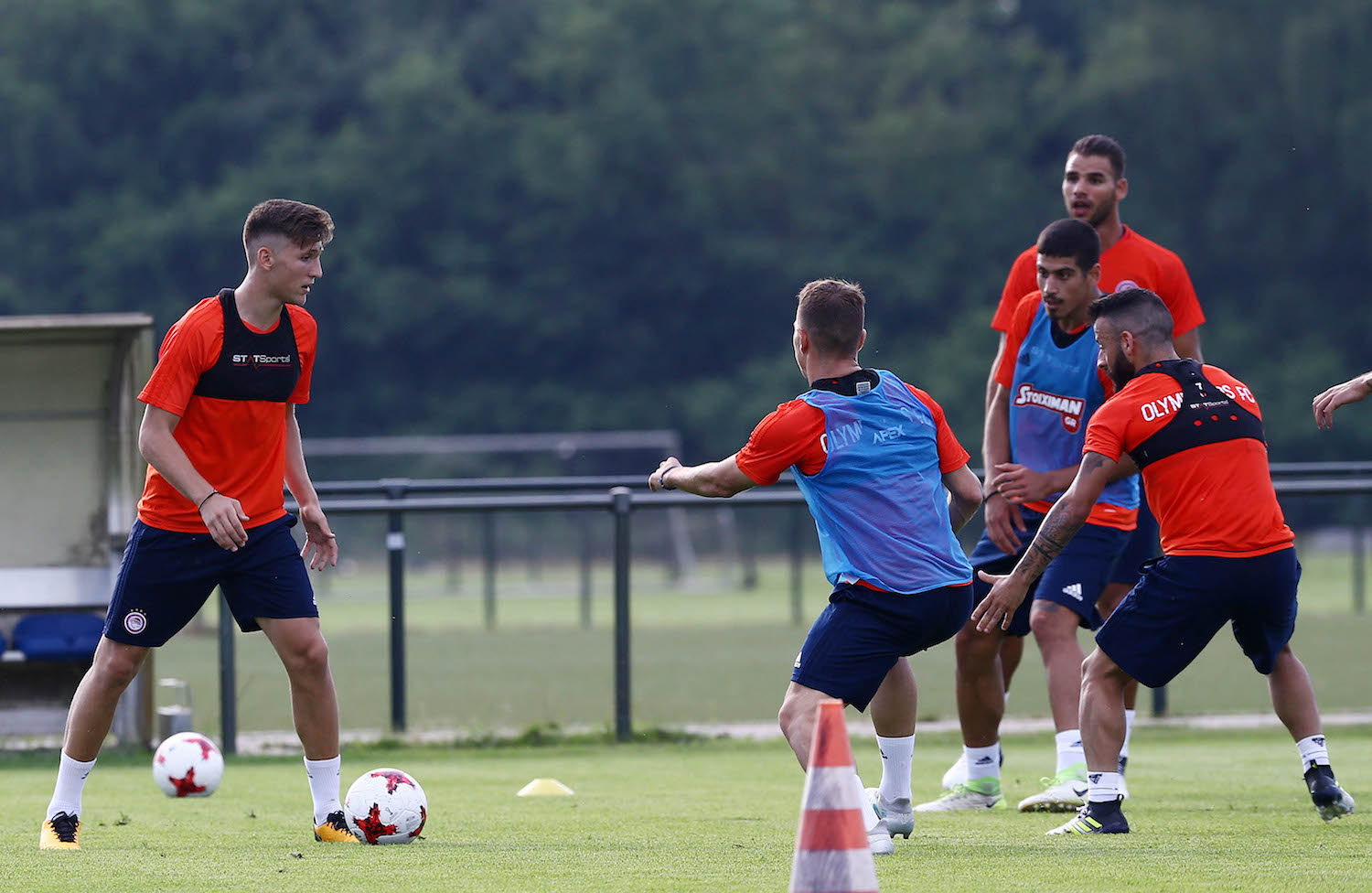 Πρώτη προπόνηση επί βελγικού εδάφους!