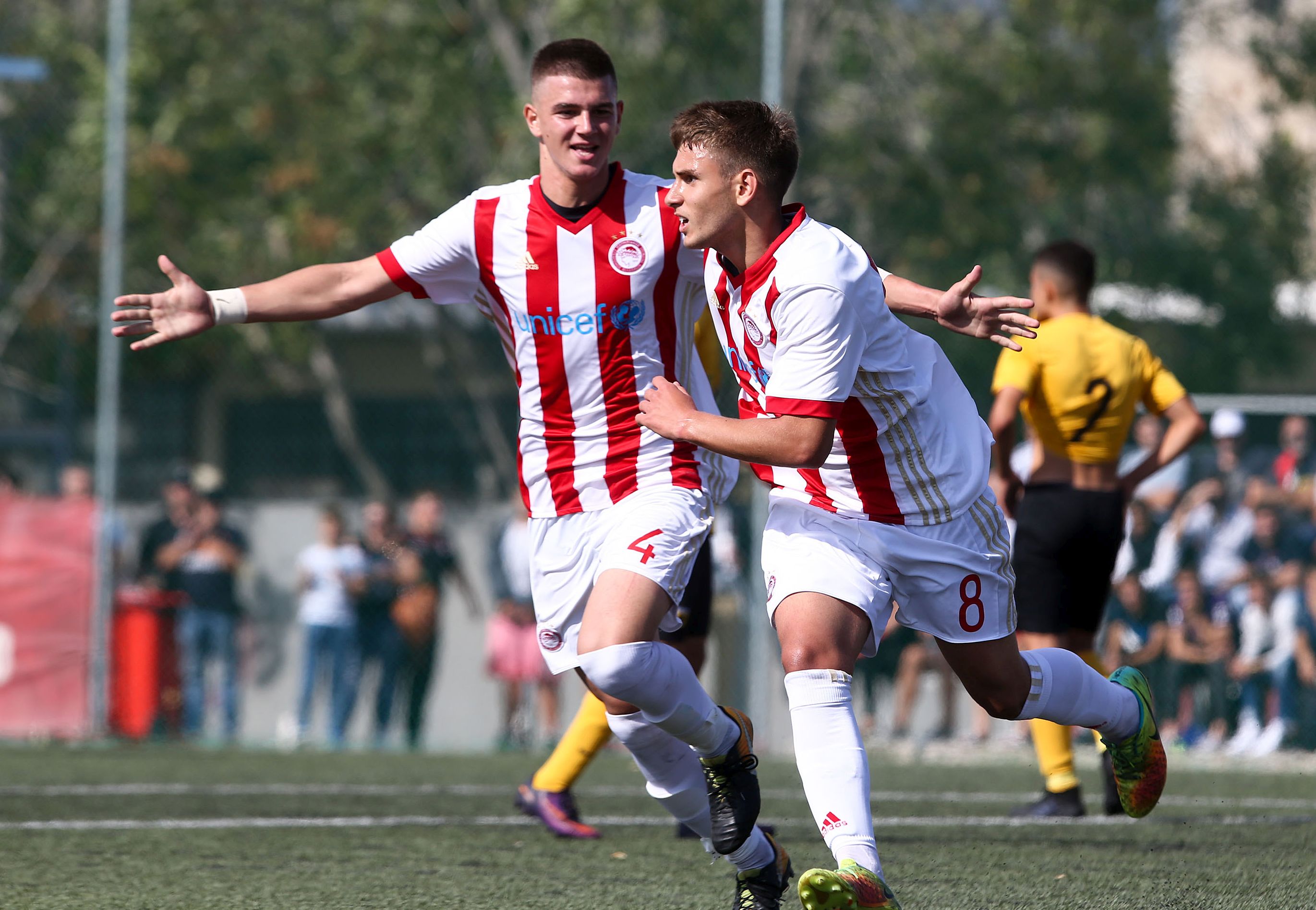 SL Κ-17: Ολυμπιακός-ΑΕΚ 2-0