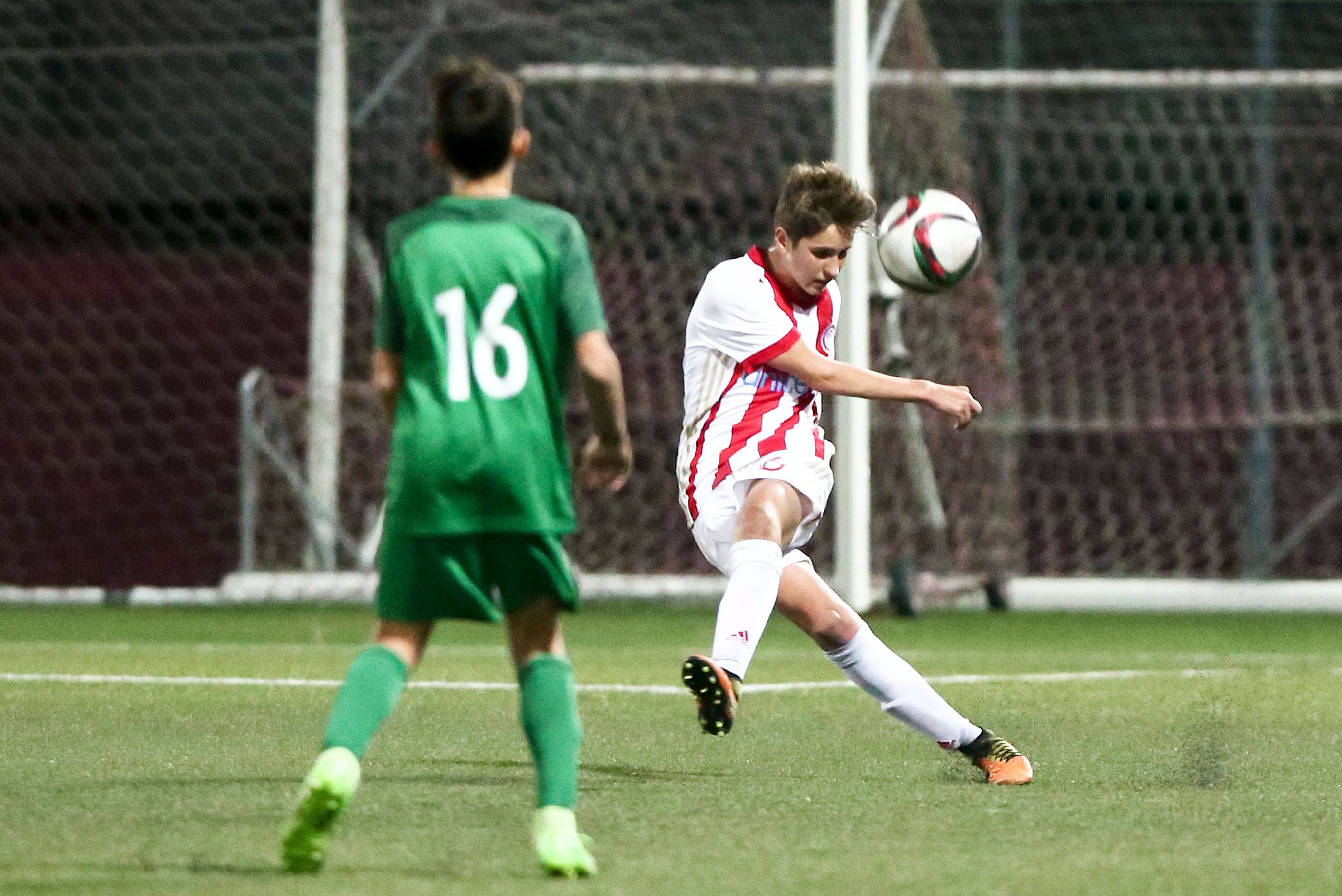 Κ-14: Ολυμπιακός-Παναθηναϊκός 3-0